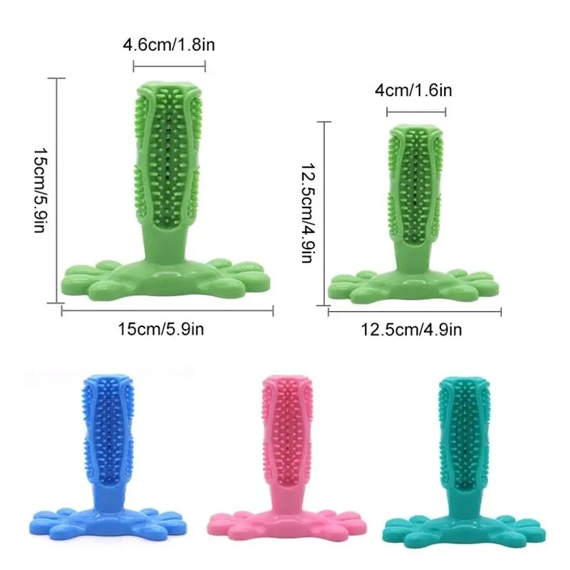 Dog toys chewable teeth chewing gum bad breath brushing for large breed dogs teeth oral cleaning toys