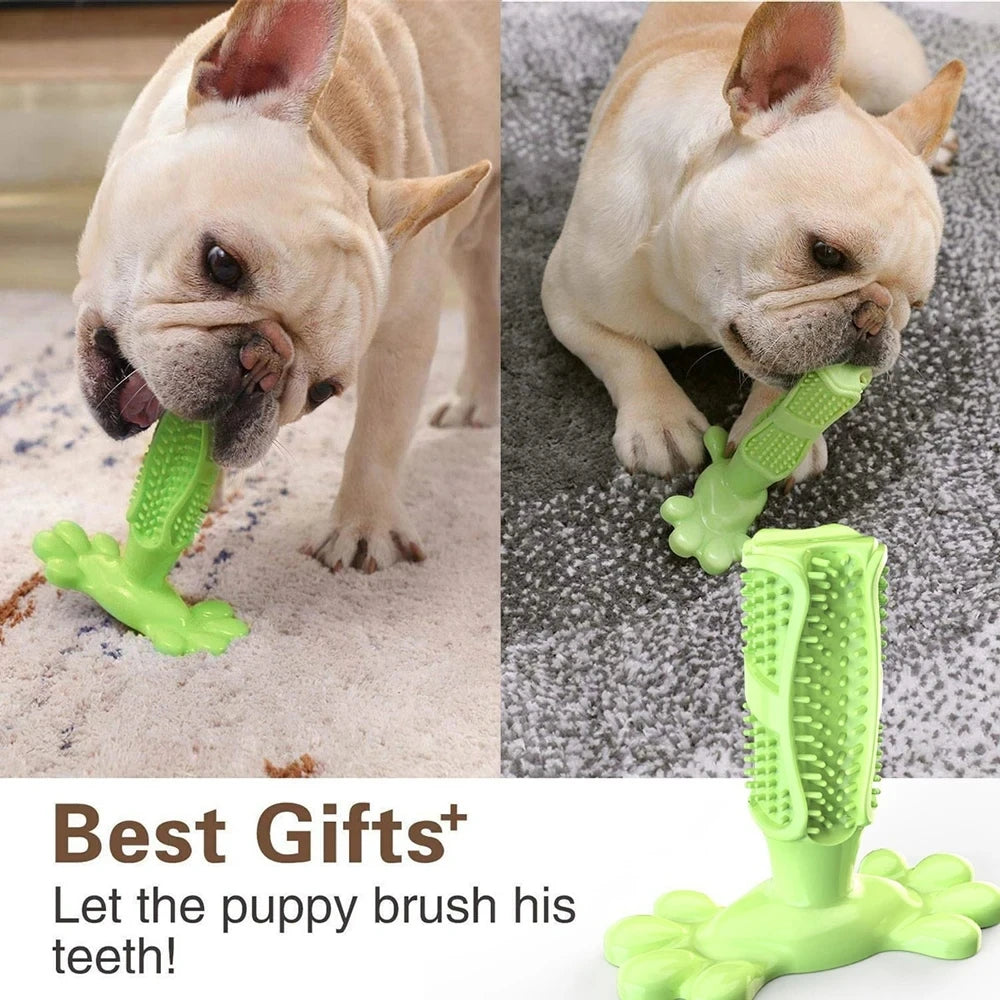 Dog toys chewable teeth chewing gum bad breath brushing for large breed dogs teeth oral cleaning toys