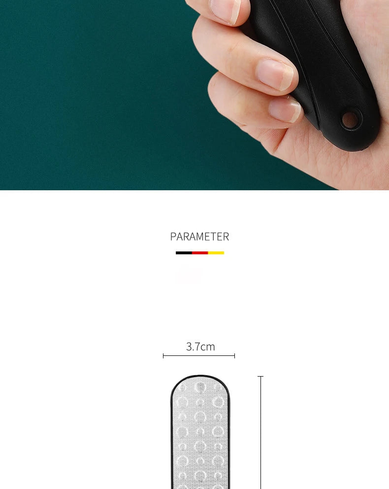High-Quality Foot File Double Sided Callus Remover For Dead Skin Professional Pedicure Tools Callous Scraper Sander Heel Filer